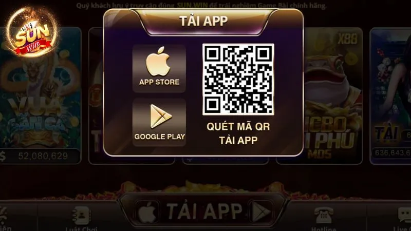 Hướng dẫn Tải game Sunwin trên Android
